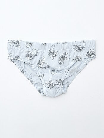 Set di 7 slip con stampe
