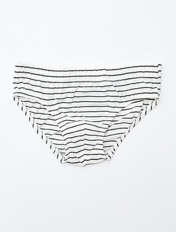Set di 7 slip con stampe