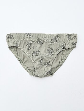 Set di 7 slip con stampe