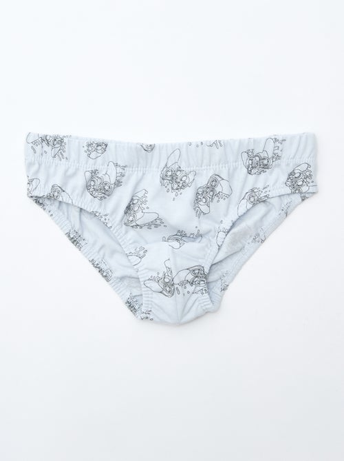 Set di 7 slip con stampe - Kiabi