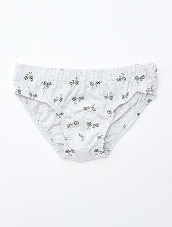 Set di 7 slip con stampe