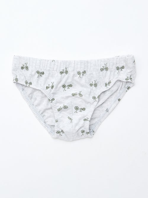 Set di 7 slip con stampe - Kiabi