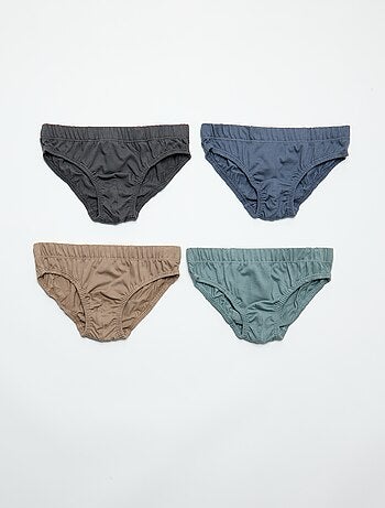 Set di 7 slip con stampe