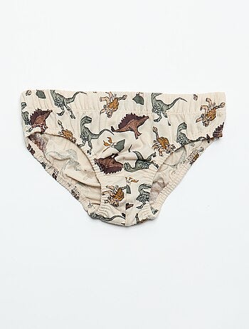 Set di 7 slip con stampe