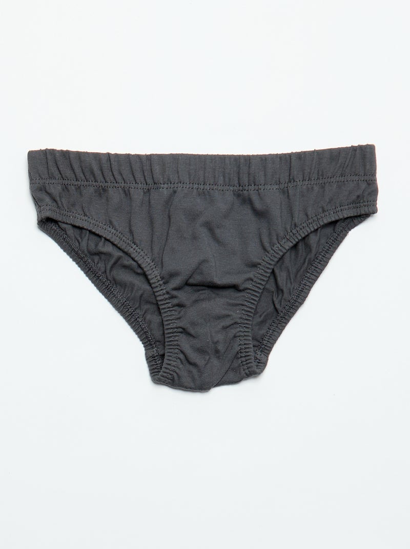 Set di 7 slip con stampe Kaki - Kiabi