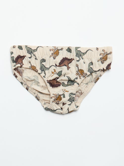 Set di 7 slip con stampe - Kiabi