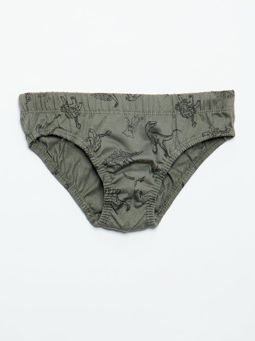 Set di 7 slip con stampe - Kiabi