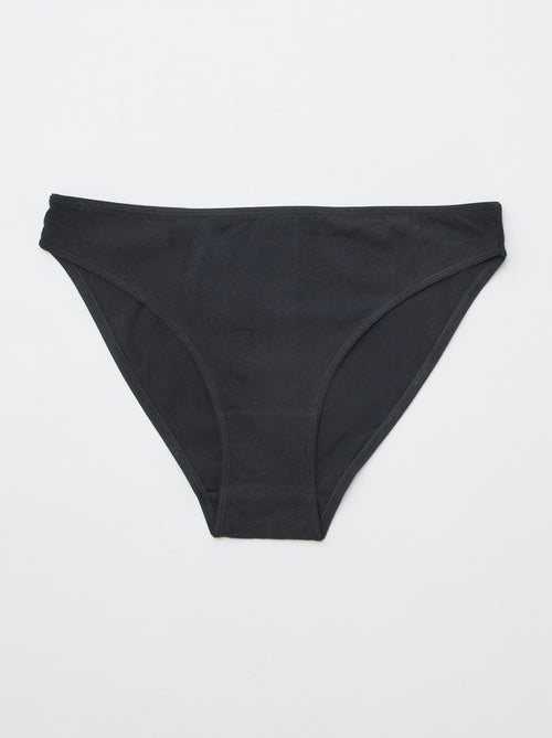 Set di 7 slip in cotone - Kiabi Set di 7 slip in cotone - Kiabi