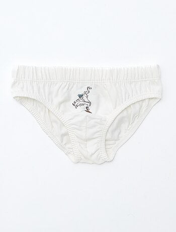 Set di 7 slip stampati