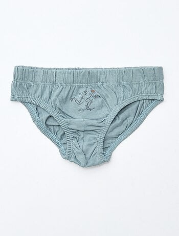 Set di 7 slip stampati