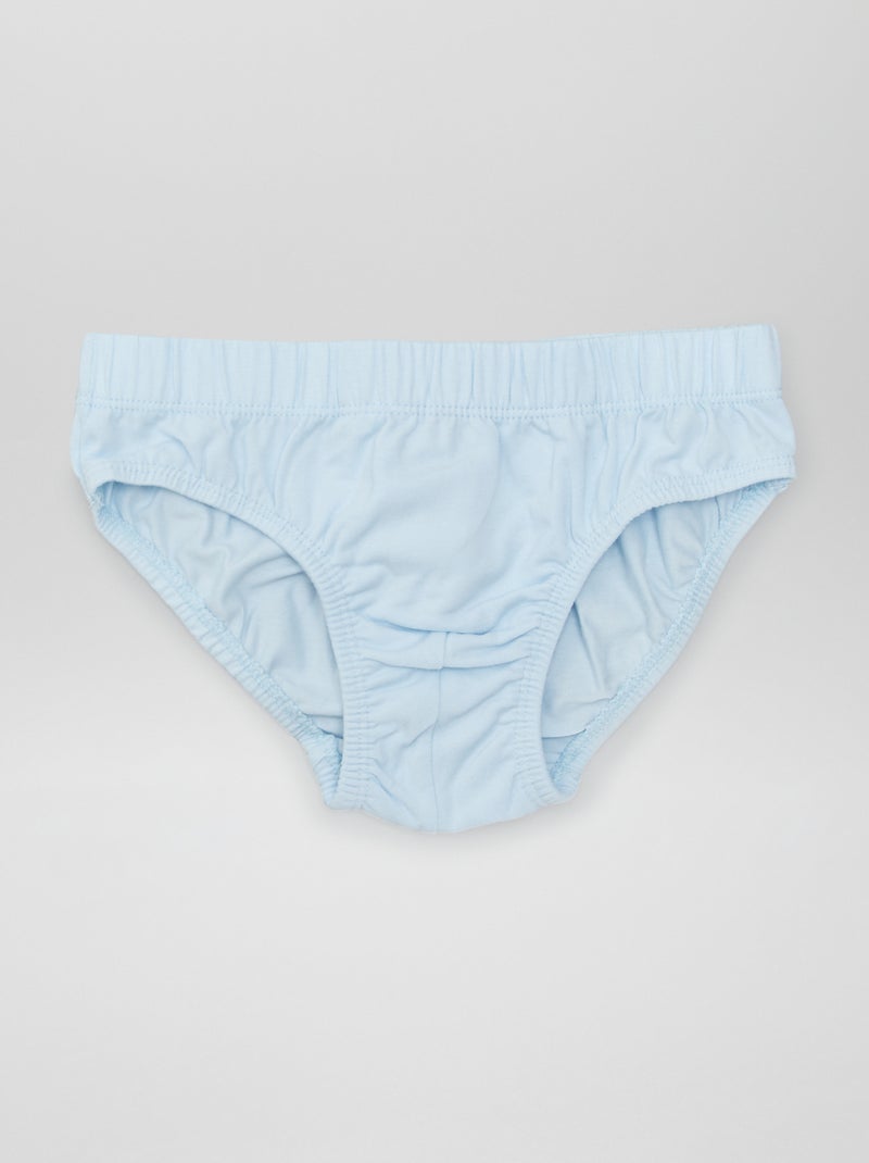 Set di 7 slip stampati BLU - Kiabi