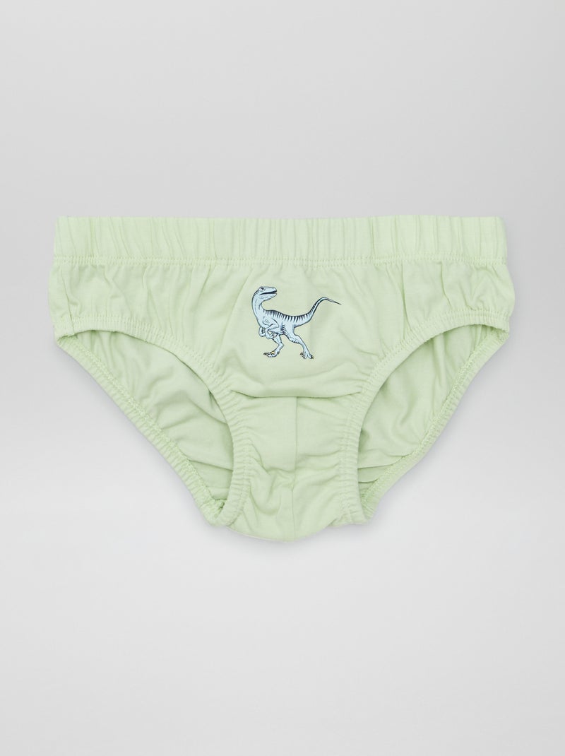 Set di 7 slip stampati BLU - Kiabi