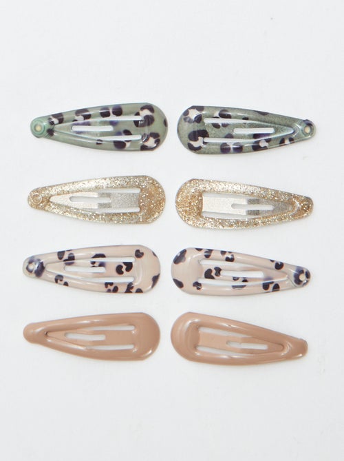 Set di 8 mini mollettine clic-clac - Kiabi