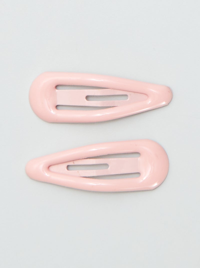 Set di 8 mini mollettine clic-clac ROSA - Kiabi