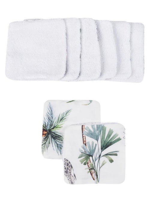 Set di 8 salviette lavabili in bambù, safari | SEVIRA KIDS - Kiabi