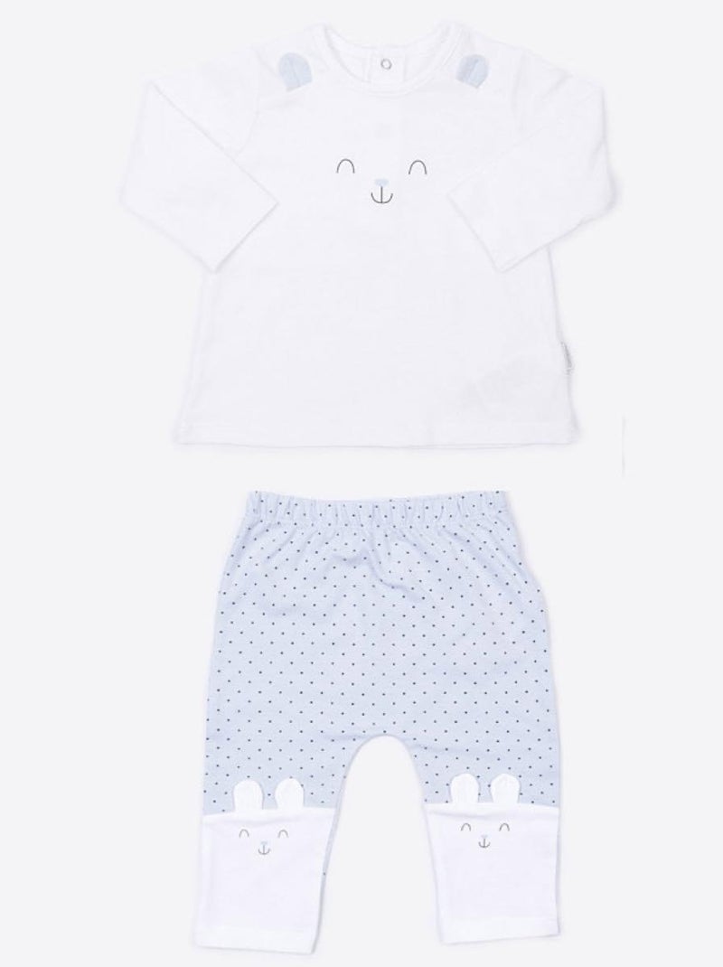 Set di abbigliamento 2 pezzi, coniglio | kitikate | kitikate Blu - Kiabi