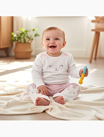 Set di abbigliamento 2 pezzi, coniglio | kitikate | kitikate