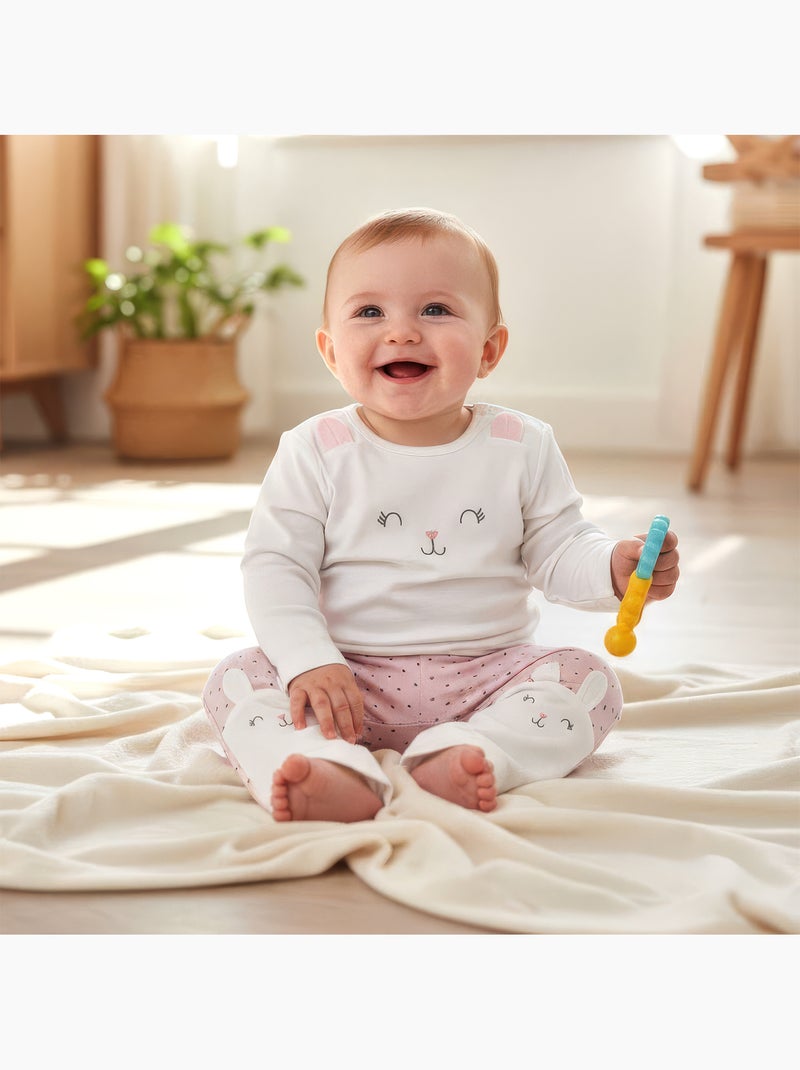 Set di abbigliamento 2 pezzi, coniglio | kitikate | kitikate Rosa - Kiabi
