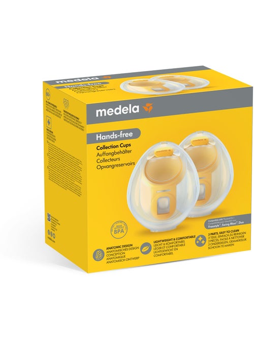 Set di accessori a mani libere Medela - 2 serbatoi, 2 membrane, 1 tubo e 2 paracapezzoli - - Kiabi Set di accessori a mani libere Medela - 2 serbatoi, 2 membrane, 1 tubo e 2 paracapezzoli - - Kiabi