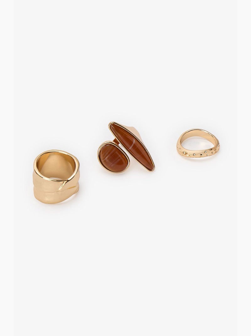 Set di anelli dora penti Oro - Kiabi