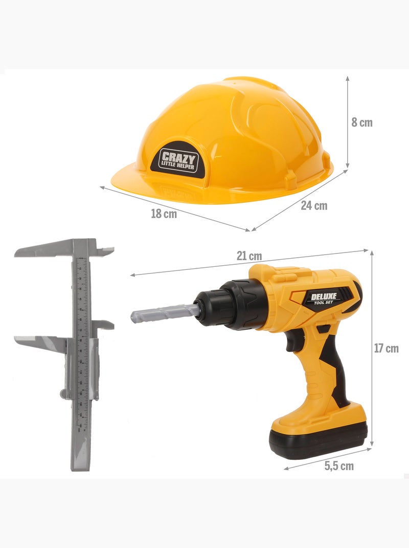 Set di attrezzi con trapano elettrico + 3 anni colorbaby i miei attrezzi N/D - Kiabi