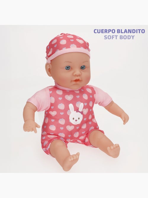 Set di bambola bambina da 41 cm e bebè da 32 cm con accessori colorbaby's - Kiabi