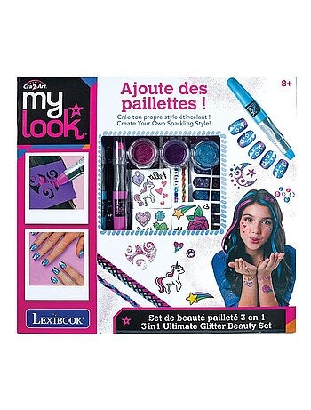 set di bellezza 3in1 Ultimate Glitter