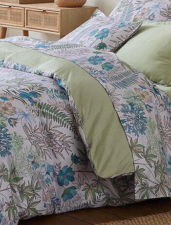 Set di biancheria da letto 3 pezzi, fodera in raso di cotone + federe