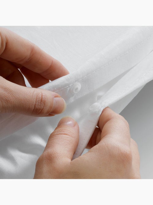 Set di biancheria da letto 3 pezzi in cotone con motivo a foglie + federe - Kiabi