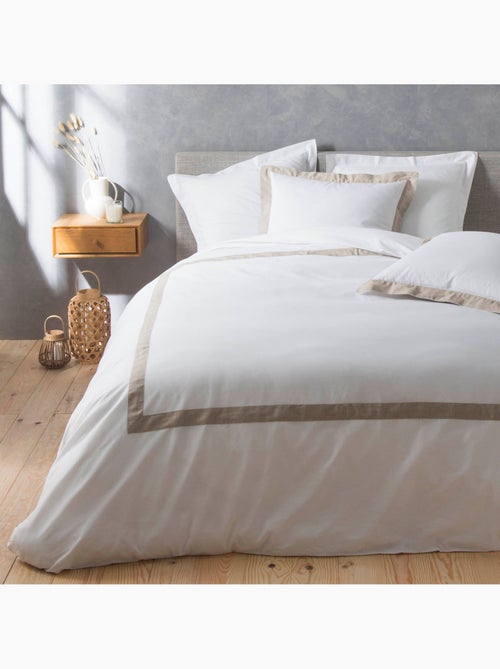 Set di biancheria da letto 3 pezzi in cotone e lino - Kiabi