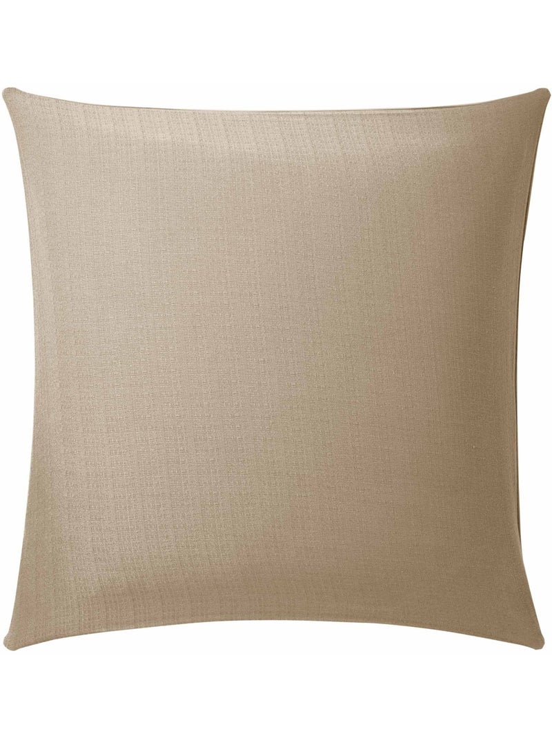 Set di biancheria da letto 3 pezzi in cotone liscio a rilievo + federe Beige grigio - Kiabi