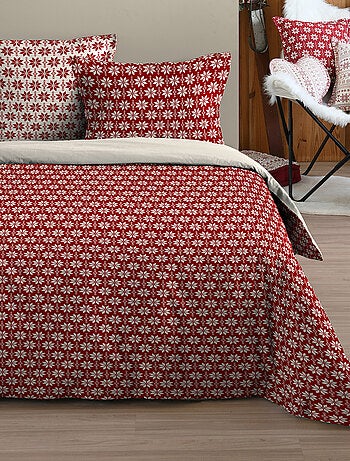 Set di biancheria da letto 3 pezzi in cotone stile chalet