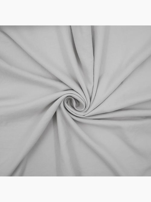 Set di biancheria da letto 3 pezzi in microfibra lavata a tinta unita + federe - Kiabi