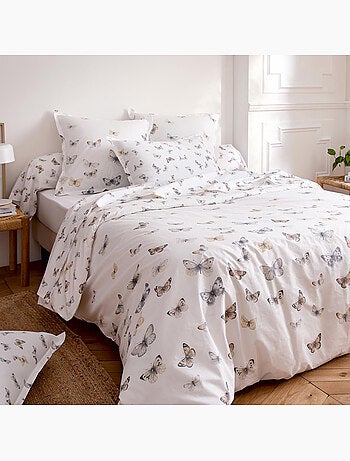 Set di biancheria da letto a 3 pezzi 80 fili in cotone percalle + federe