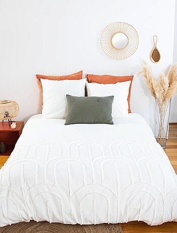 Set di biancheria da letto a 3 pezzi in cotone trapuntato