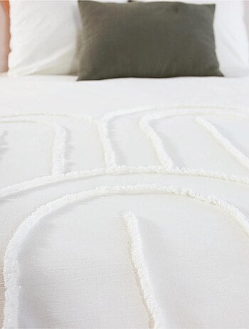 Set di biancheria da letto a 3 pezzi in cotone trapuntato