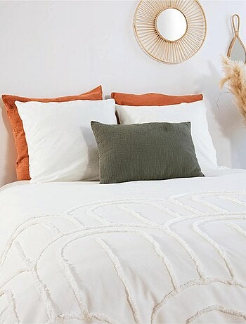 Set di biancheria da letto a 3 pezzi in cotone trapuntato