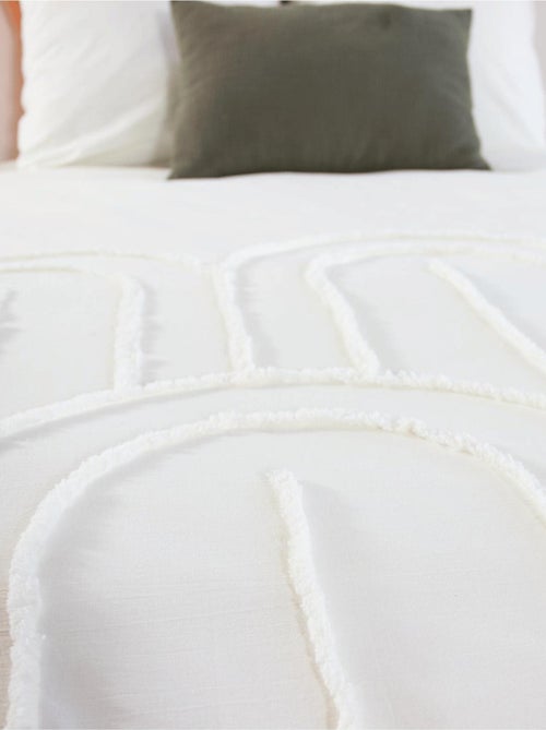 Set di biancheria da letto a 3 pezzi in cotone trapuntato - Kiabi