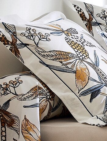 Set di biancheria da letto con fiori esuberanti
