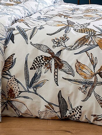 Set di biancheria da letto con fiori esuberanti