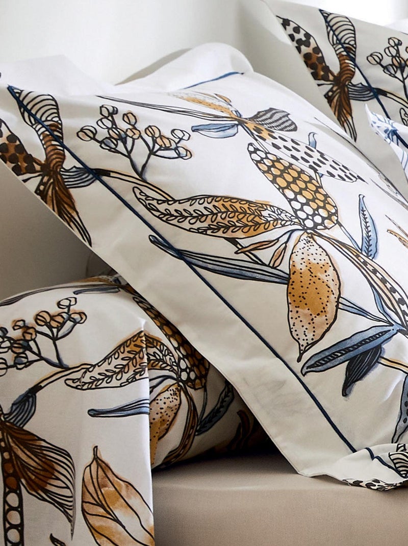 Set di biancheria da letto con fiori esuberanti Bianco - Kiabi