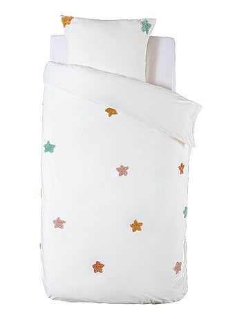 Set di biancheria da letto con stelle a motivo trapuntato