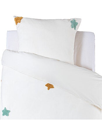 Set di biancheria da letto con stelle a motivo trapuntato