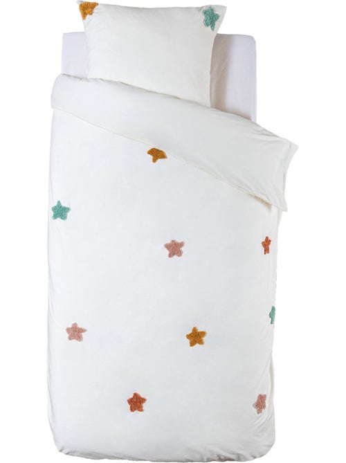 Set di biancheria da letto con stelle a motivo trapuntato - Kiabi Set di biancheria da letto con stelle a motivo trapuntato - Kiabi