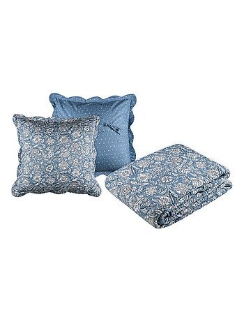 Set di biancheria da letto e federa reversibile in stile floreale