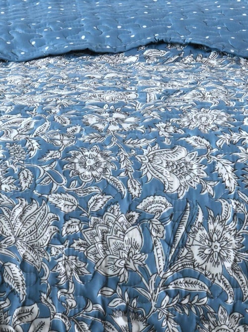 Set di biancheria da letto e federa reversibile in stile floreale - Kiabi