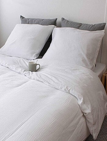 Set di biancheria da letto geometrica reversibile