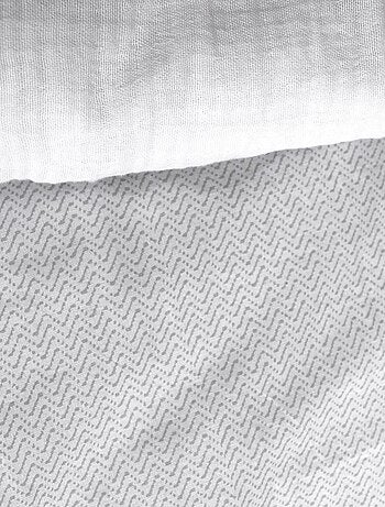 Set di biancheria da letto geometrica reversibile