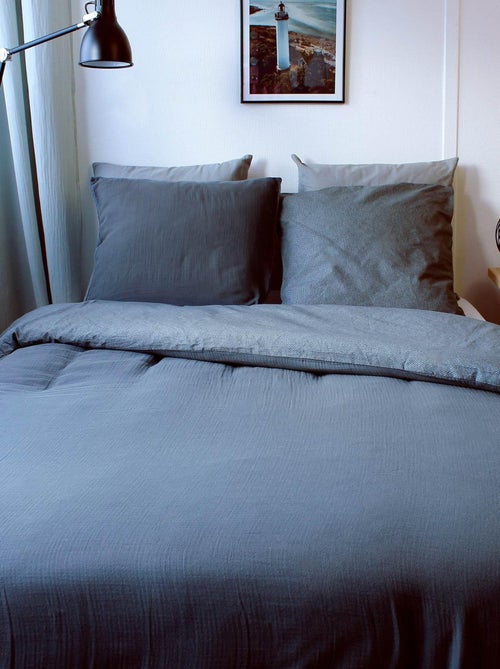 Set di biancheria da letto geometrica reversibile - Kiabi
