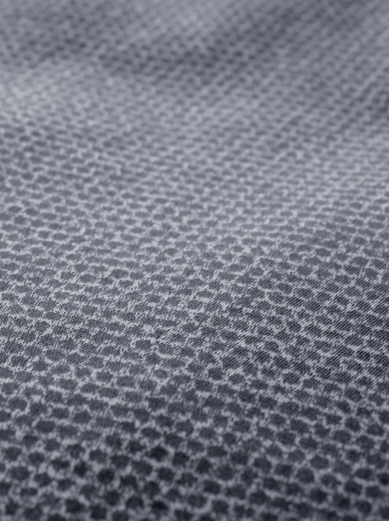 Set di biancheria da letto geometrica reversibile Grigio scuro - Kiabi